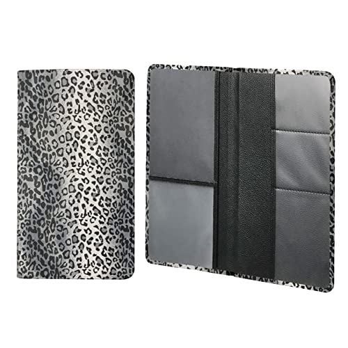 Gray Leopard Print