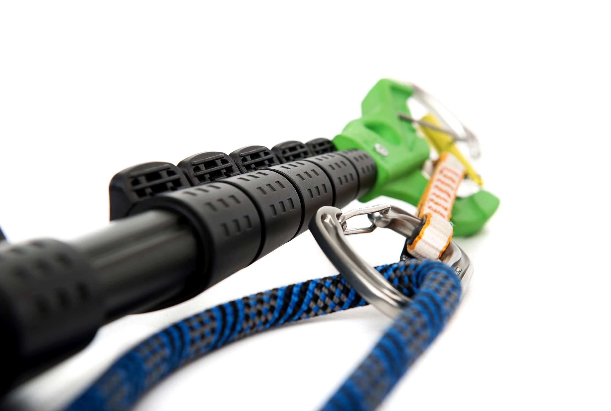 TRANGO Beta Stick Evo - Professional Rock Climbing Stick Clip Tool for Sport Climbing & Bouldering | Perfect for Safe Anchor Clipping & Route Setting | Durable Aluminum Construction for Outdoor Adventures
