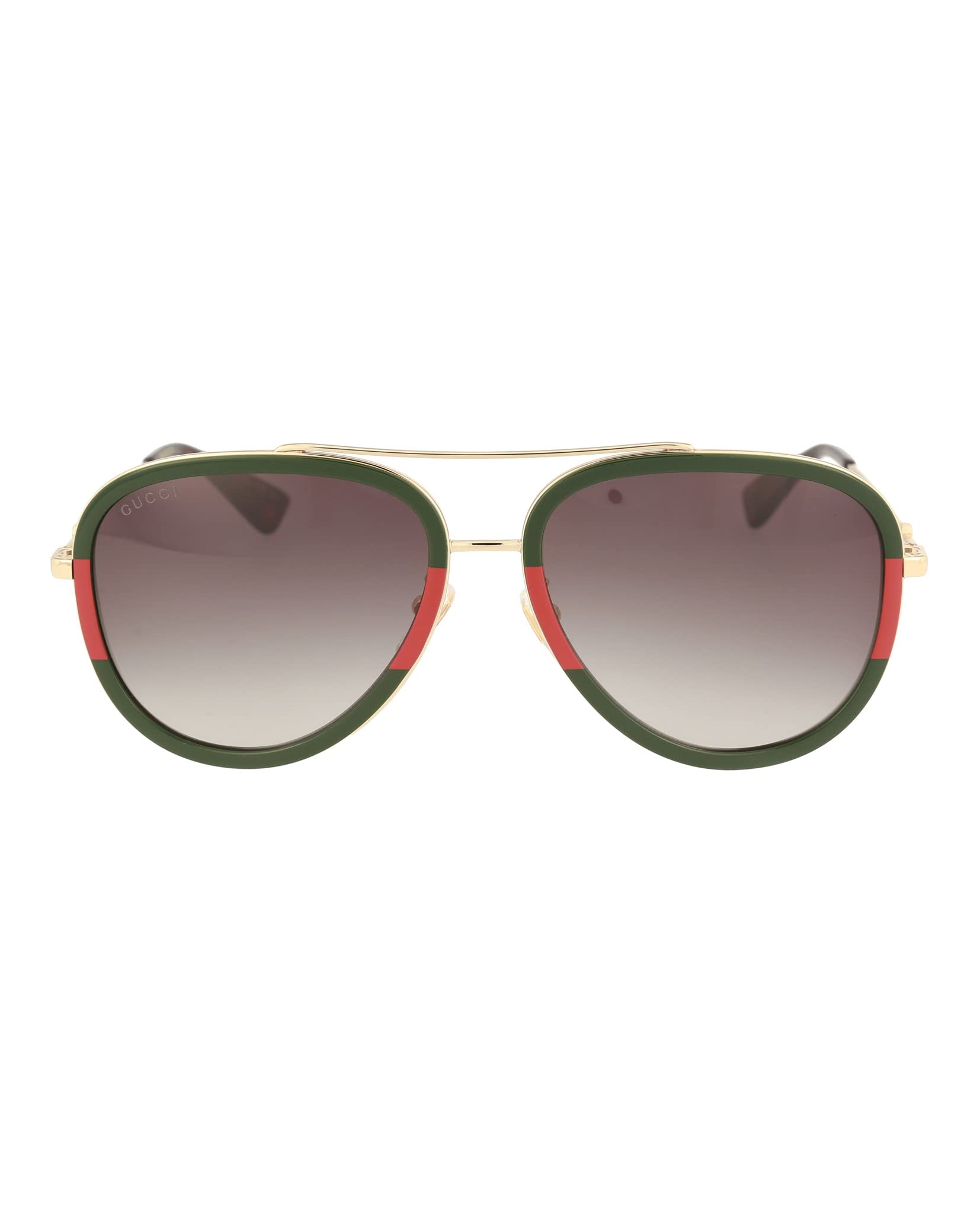 Gucci Pilot Urban Web Block Aviator Sunglasses for Men & Women - UV Protection Luxury Fashion Shades for Driving, Travel & Outdoor Activities