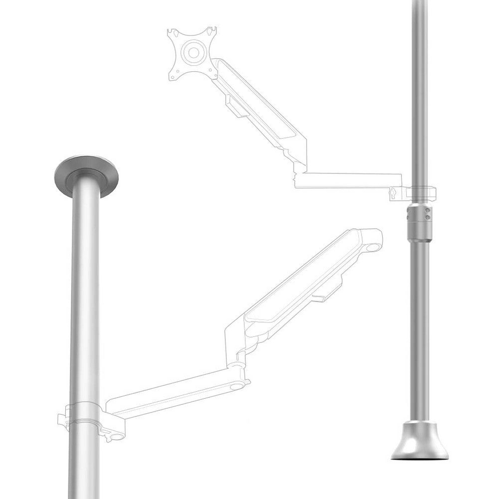 FALCAM Geartree Adjustable Floor to Ceiling Stand (2.1-2.6m) with 1m Extension Rod - Heavy Duty Photography Light Stand for Studio, YouTube Videos & Home Photography