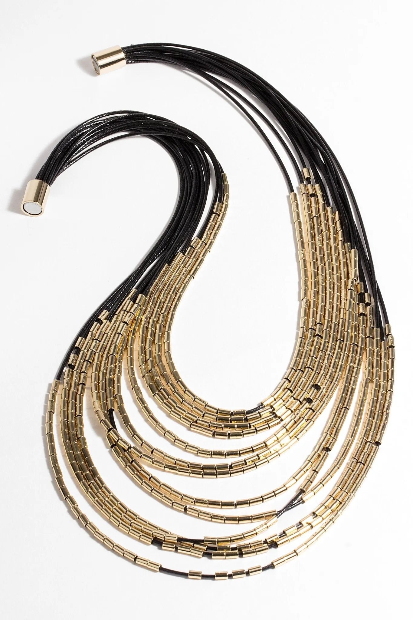 Elegant Multi Strand Layered Long Necklace for Women - Perfect for Parties, Weddings & Everyday Wear