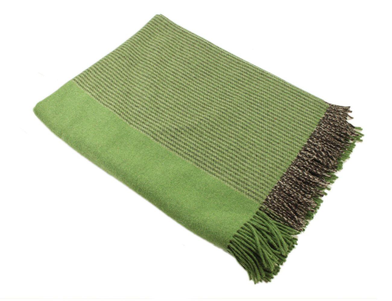 Premium Merino Wool Throw Blanket - Soft Lambswool Blanket Made in Ireland by John Hanly Co. Tipperary | Cozy Home Decor, Perfect for Sofa, Bed & Winter Warmth