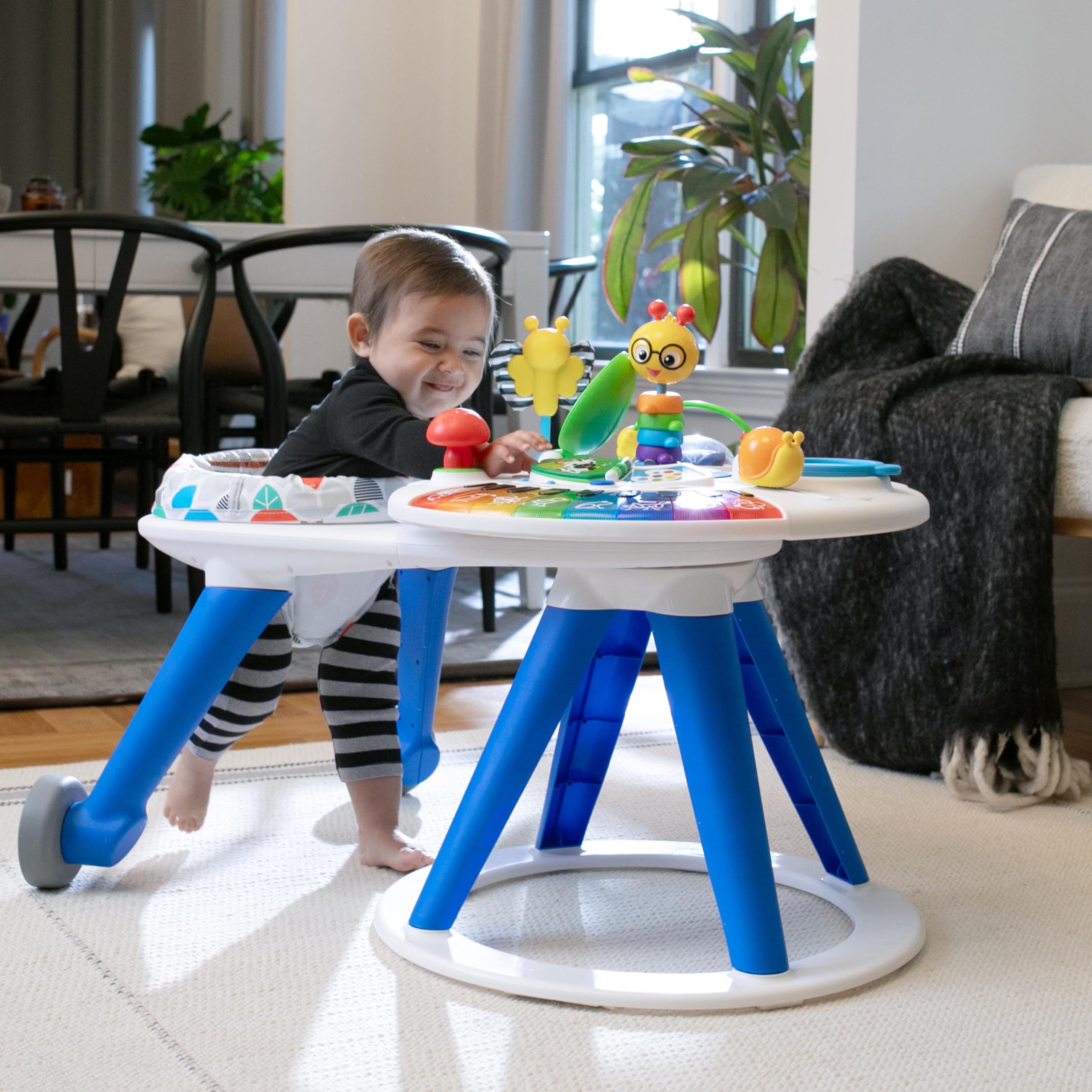 Baby Einstein 4-in-1 Walker & Activity Center for Toddlers (6+ Months) - Play & Learn