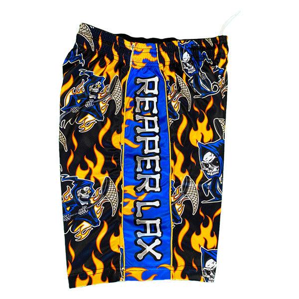 Boys Reaper Lax Shorts - Lightweight Performance Lacrosse Shorts for Youth Players - Perfect for Training, Games & Outdoor Sports