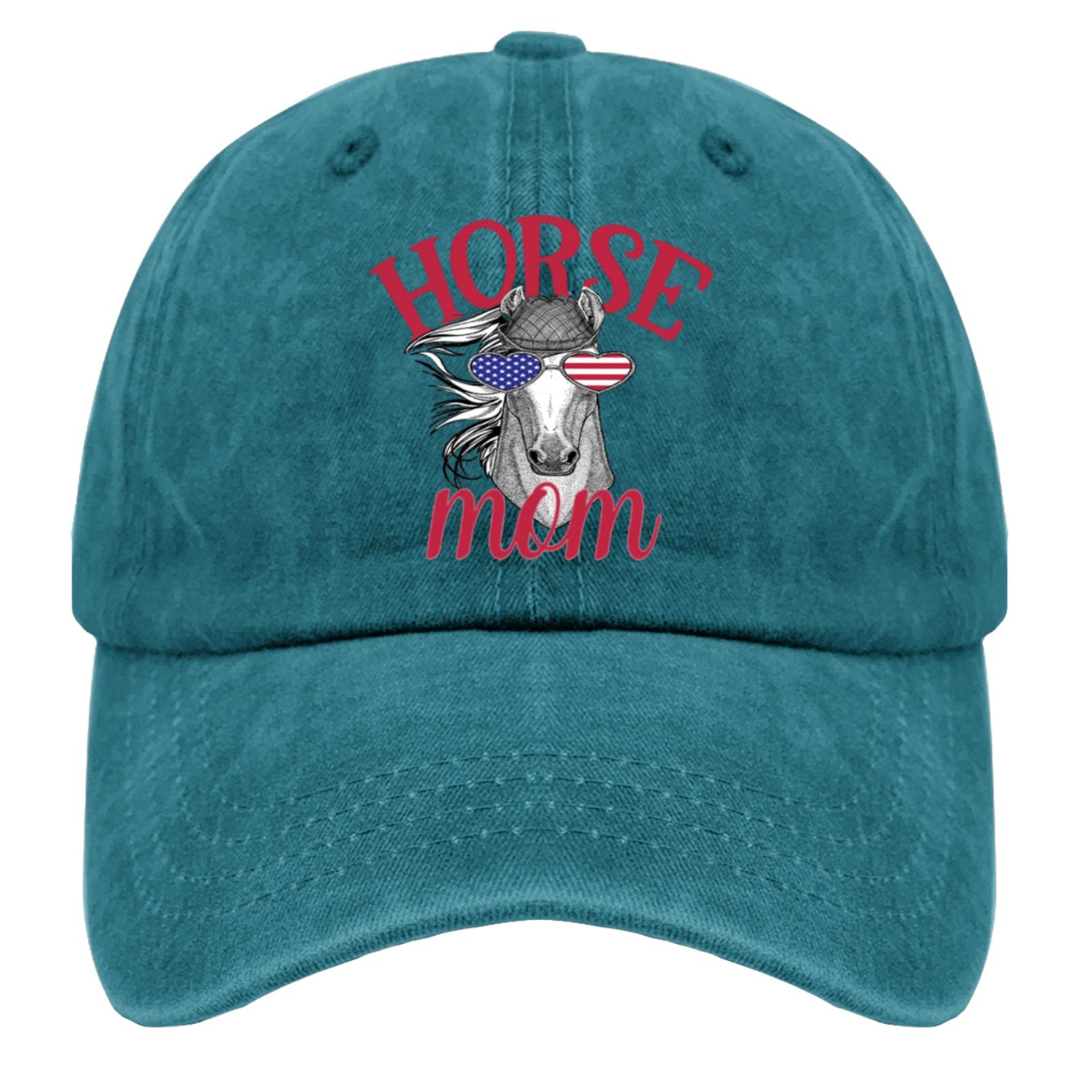 Funny Cowboy Dad Hats for Women & Men - Cotton Washed Vintage Horse Mom Cap for Travel, Rodeo & Western Style Outfits | Perfect for Country Concerts, Ranchers & Cowboy Fashion Lovers