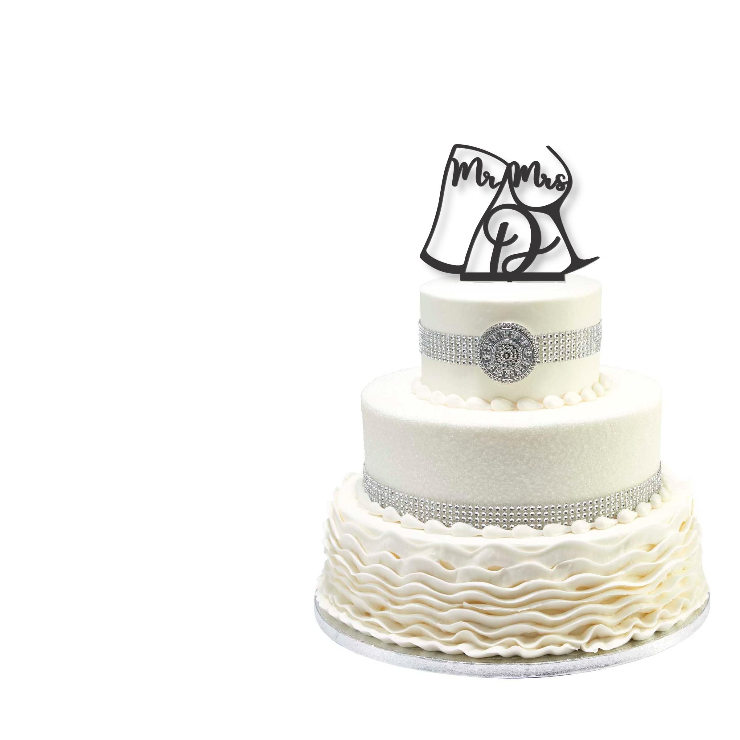 Personalized Rustic Wedding Cake Topper - Beer & Wine Glass Design with Custom Last Name - Perfect for Wedding Receptions, Anniversaries, and Bridal Showers