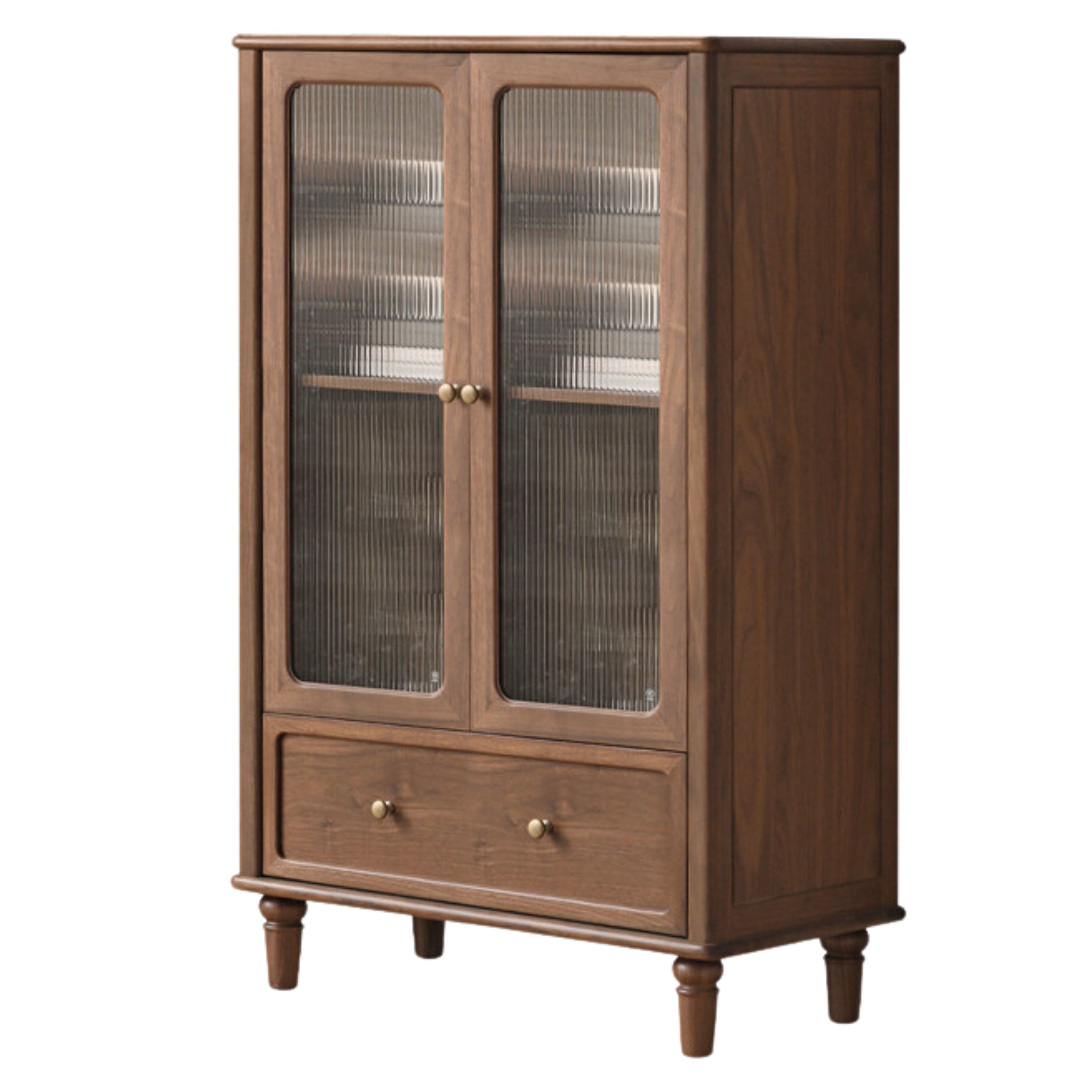 out of stock 31.5x15.7x45.3 inch / 80x40x115cm / walnut color / side cabinet