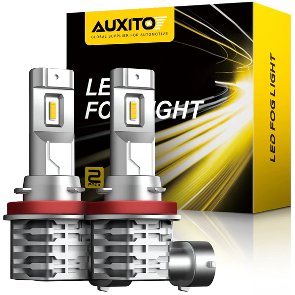 2012-2013 Jeep Grand Cherokee SRT/SRT8 H11/H8 LED Fog Light Bulbs - 6500K White Bright Replacement Lights for Off-Road & Night Driving