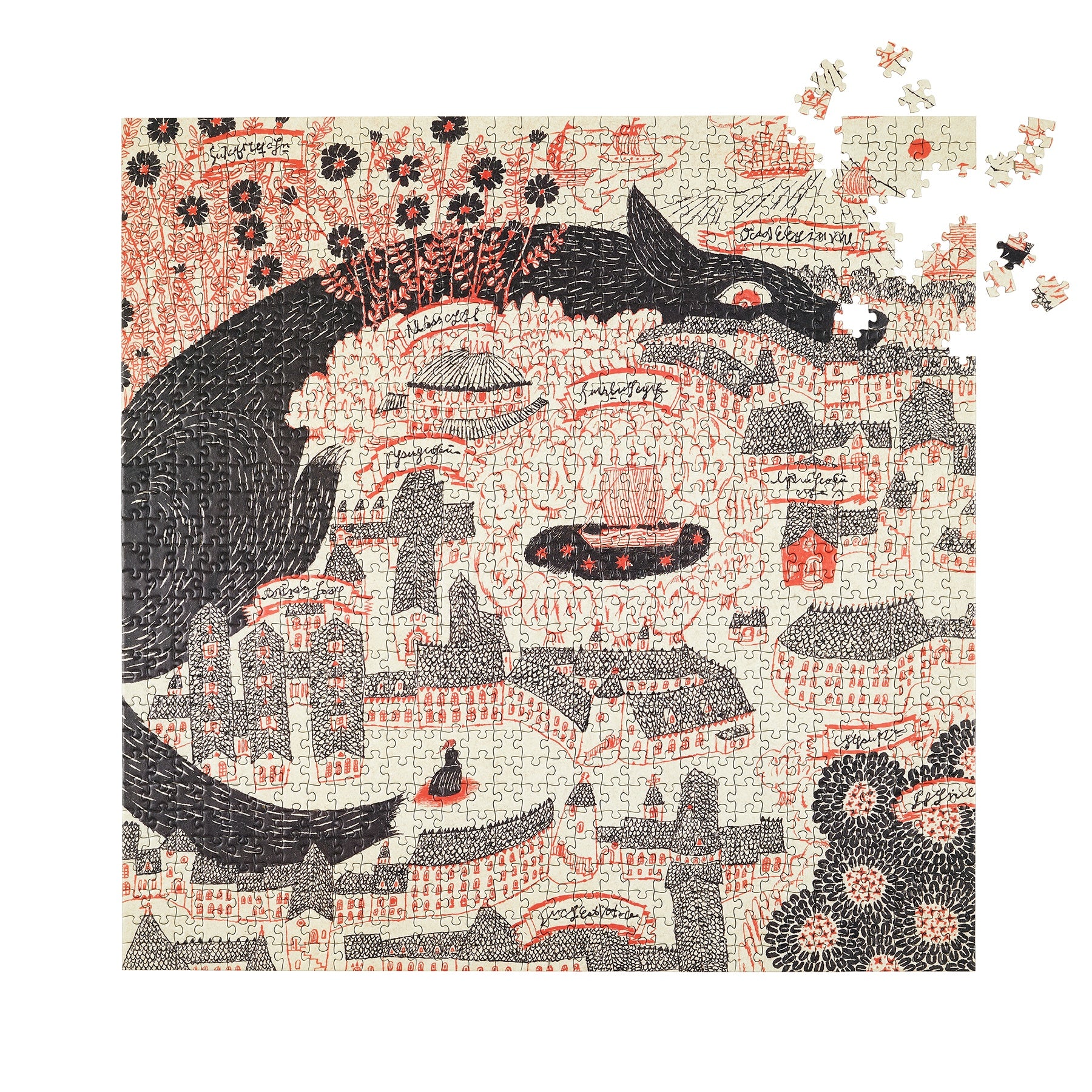 Evening Kingdom 1000 Piece Jigsaw Puzzle by Four Point Puzzles - Perfect for Family Game Night, Relaxation & Home Decor