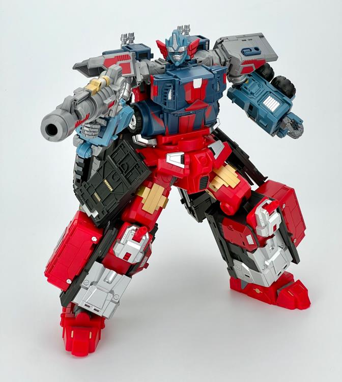 Fans Hobby Master Builder MB-15A Power Commander 6-Inch Collectible Action Figure - Highly Articulated for Dynamic Posing - Perfect for Display, Photography, and Action Figure Enthusiasts