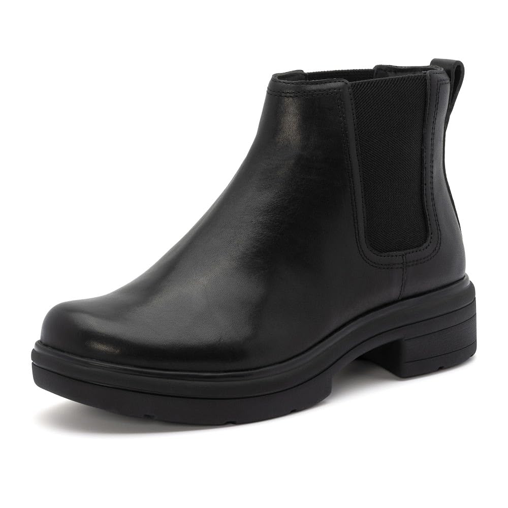 ABEO Vista Women's Chelsea Boots | Waterproof Leather Ankle Boots with Orthotic Support | Comfortable Fall & Winter Shoes for Walking, Work & Casual Outfits