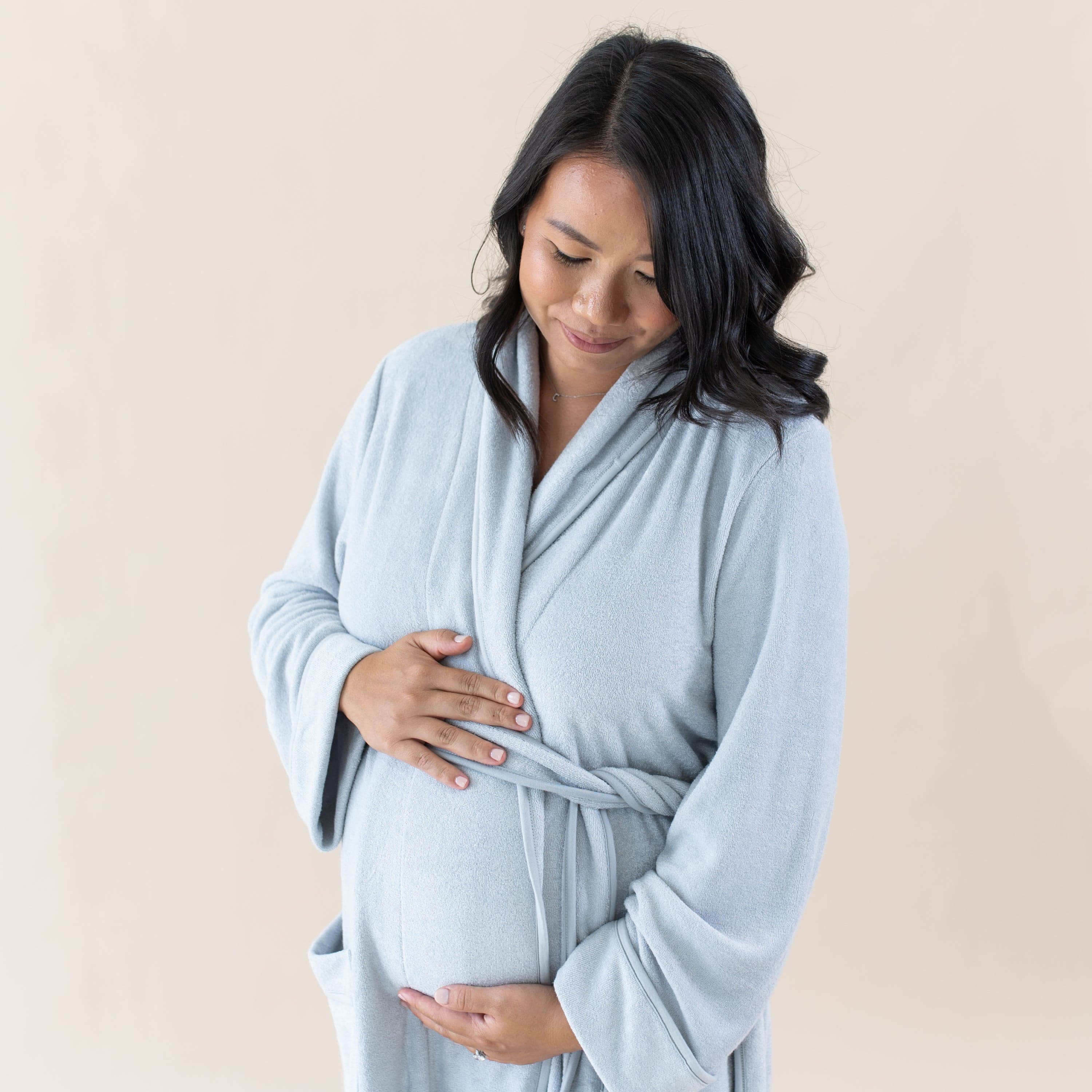 Soft & Cozy Adult Robe for Women & Men - Storm Gray Plush Fleece Bathrobe - Perfect for Spa, Lounging & Relaxation at Home