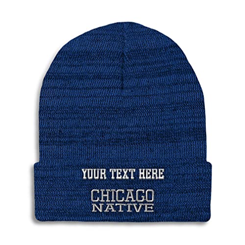 Heather Royal Blue Personalized Text Here