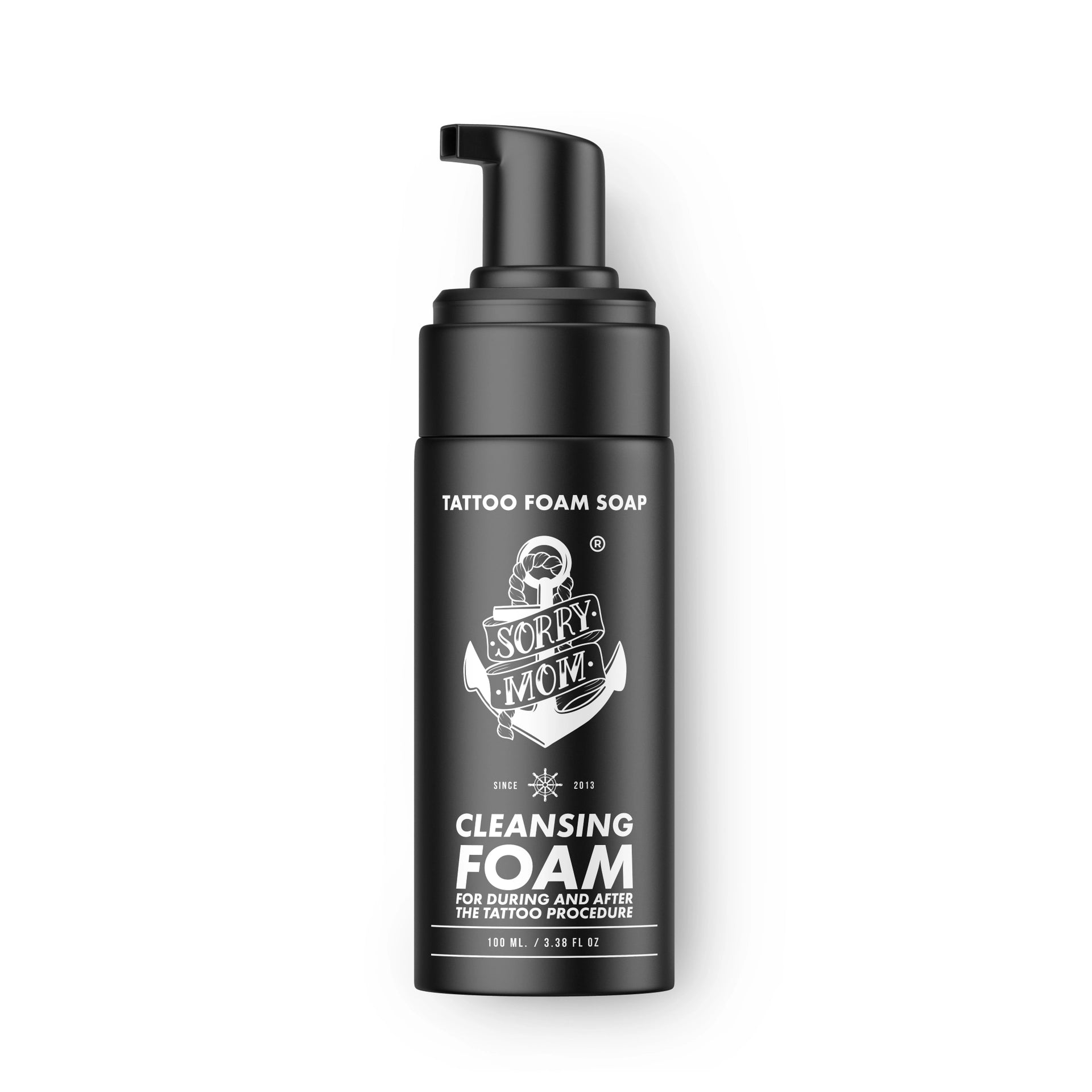 Sorry Mom Foam Tattoo Cleanser - Gentle Tattoo Removal Soap for Fresh Ink & Stubborn Stains | Perfect for Tattoo Artists & DIY Tattoo Removal at Home