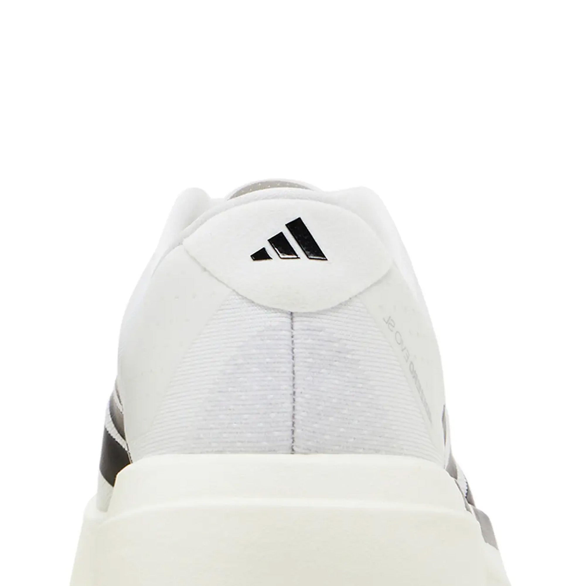 Adidas Adizero Evo SL Running Shoes - White & Black (2024) | Lightweight Performance Sneakers for Men | Perfect for Marathon Training & Road Racing