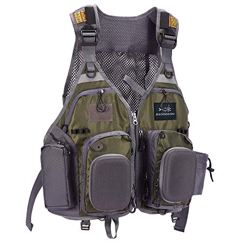 Army Green With Hard Shell Flies Pockets