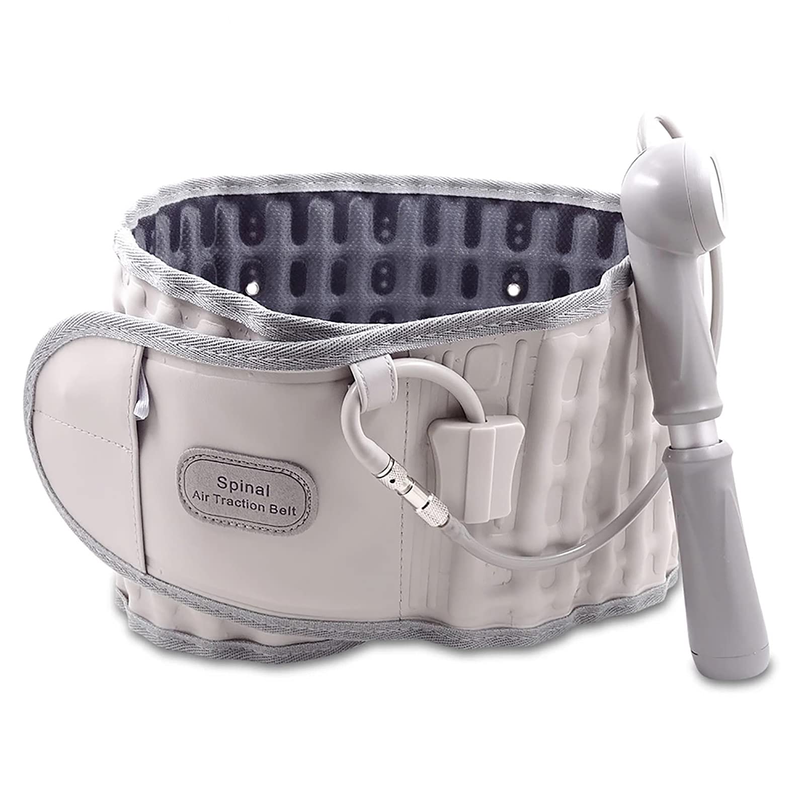 Inflatable Back Decompression Belt - Lumbar Support for Lower Back Pain Relief - Adjustable Waist Traction Device for Men & Women - Perfect for Office Work, Driving & Post-Surgery Recovery