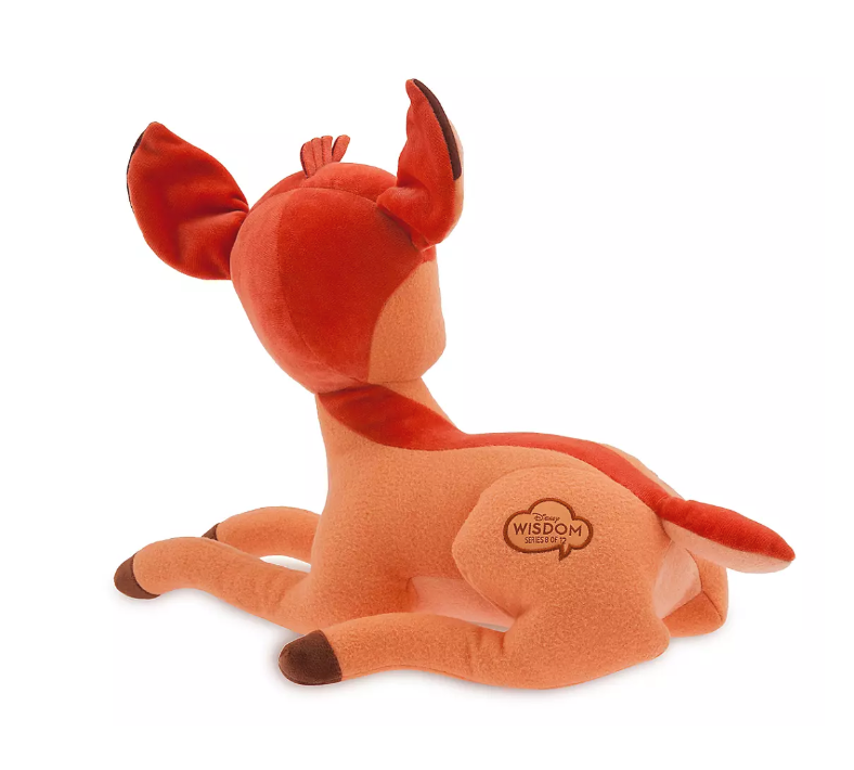 Disney Wisdom Bambi Plush Toy - Limited Edition Stuffed Animal for Kids & Collectors - Perfect for Gifts, Nursery Decor, and Disney Fans