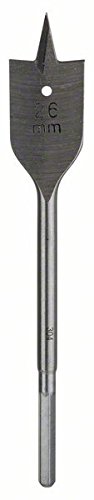 Bosch 2609255270 26mm Flat Drill Bit for Wood, Metal, and Plastic - Perfect for DIY Projects and Professional Use