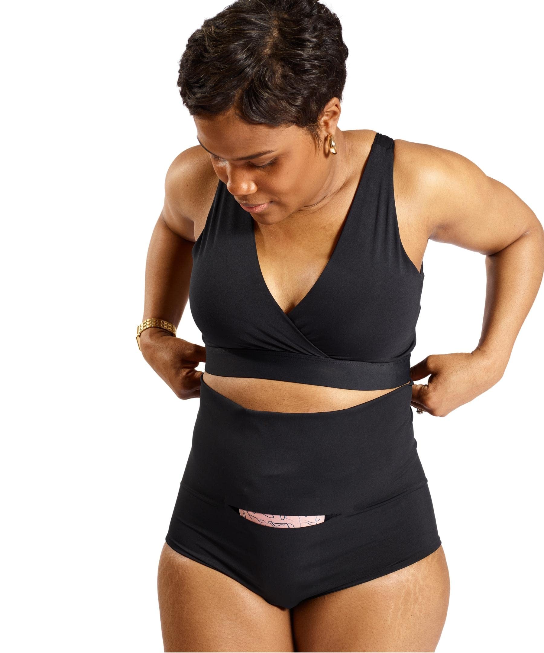 Nyssa FourthWear Postpartum Recovery Underwear - High Waist Post Surgery Panties for C-Section & Vaginal Delivery - Comfortable Maternity Underwear for Women - Perfect for Hospital, Home Recovery & Everyday Wear