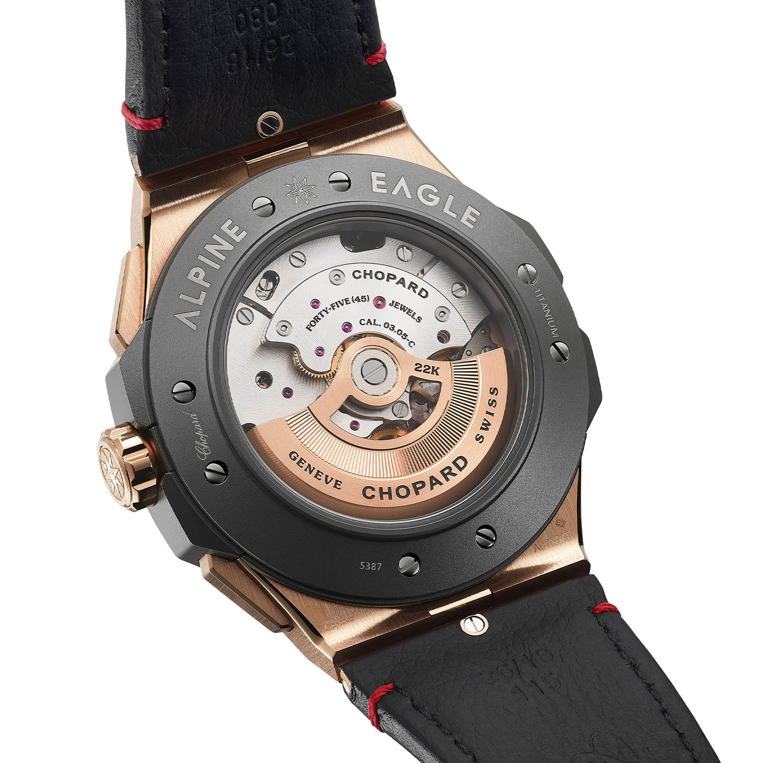 Chopard Alpine Eagle XL Chrono Men's Luxury Watch - Rose Gold & Ceramized Titanium Case, Swiss Automatic Movement, Water Resistant - Perfect for Business Meetings, Formal Events & Luxury Gift Giving