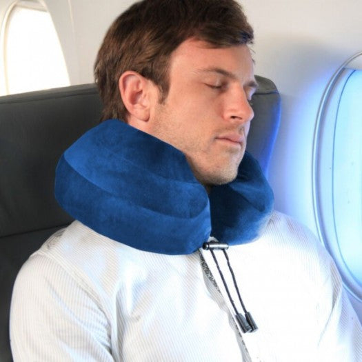Cabeau Evolution Memory Foam Travel Pillow - Neck Support for Airplane, Car & Home Use - Comfortable & Portable for Long Flights, Road Trips & Relaxation