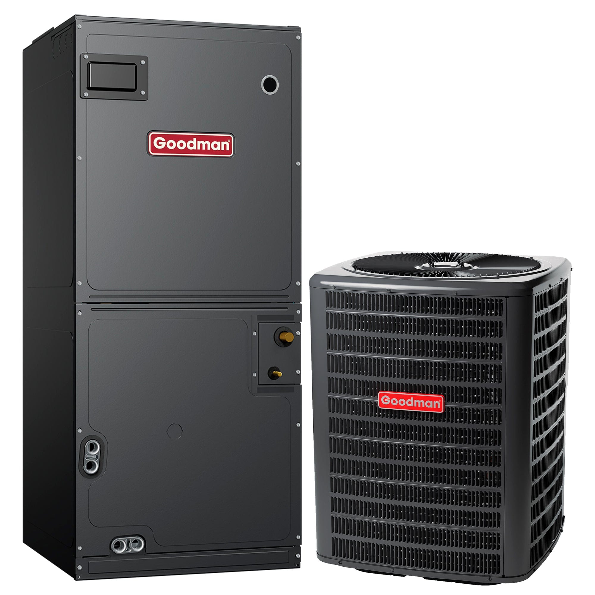 3 Ton 15 SEER2 R32 Goodman Heat Pump System - Multi Positional Air Conditioner for Home & Business | Energy Efficient HVAC Solution for Year-Round Comfort