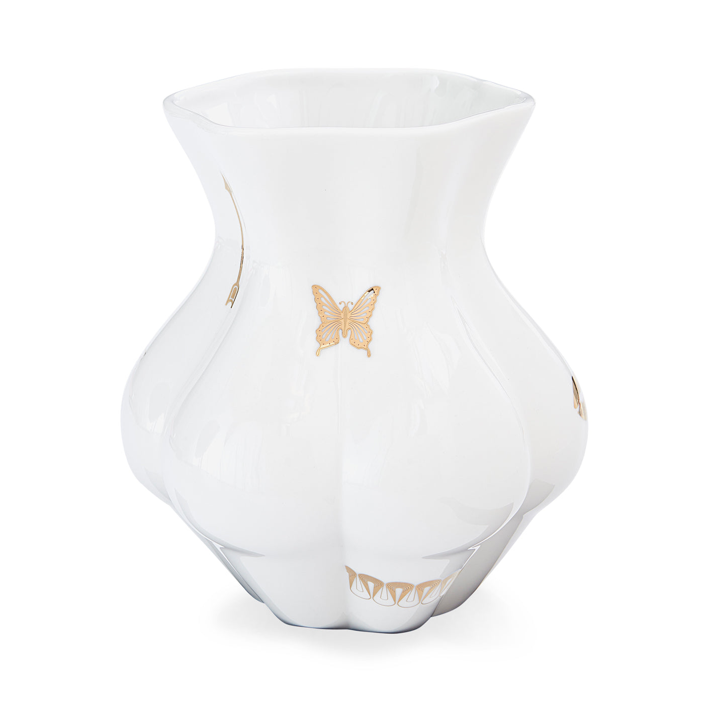Gilded Kiki's Derrière Vase - Elegant Home Decor for Living Room, Bedroom & Office - Unique Floral Arrangement Centerpiece