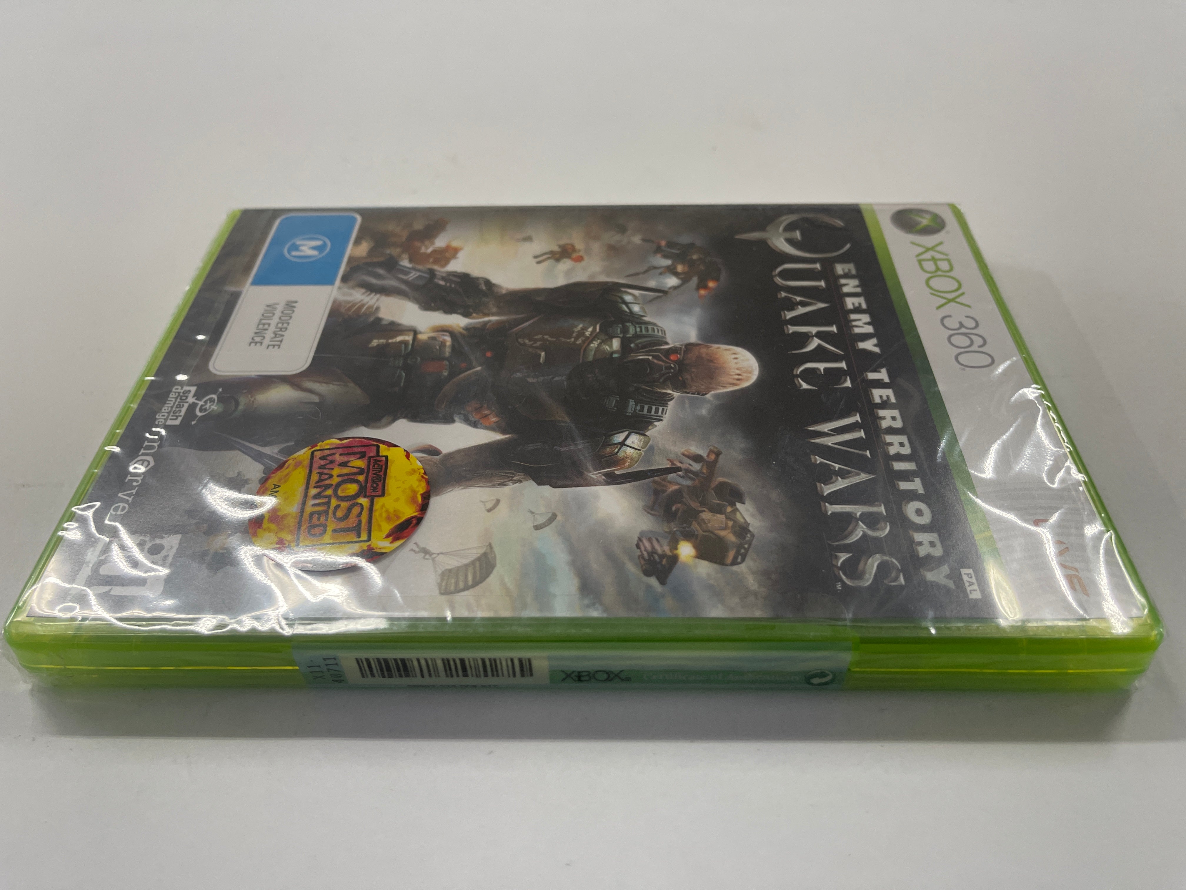 Enemy Territory: Quake Wars - Brand New & Sealed PC Game | First-Person Shooter (FPS) Action | Multiplayer Combat | Perfect for Gaming Enthusiasts & Collectors