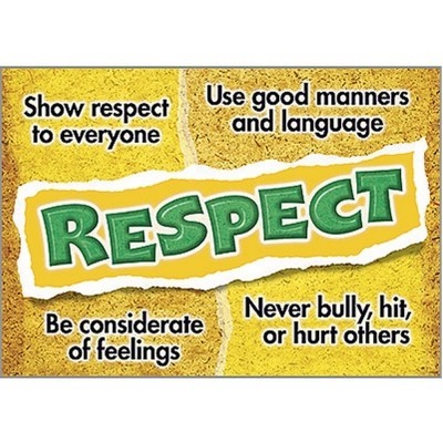 Argus® Motivational Poster - Respect Inspirational Wall Art for Office, Classroom & Home Decor - Encourage Positivity & Teamwork