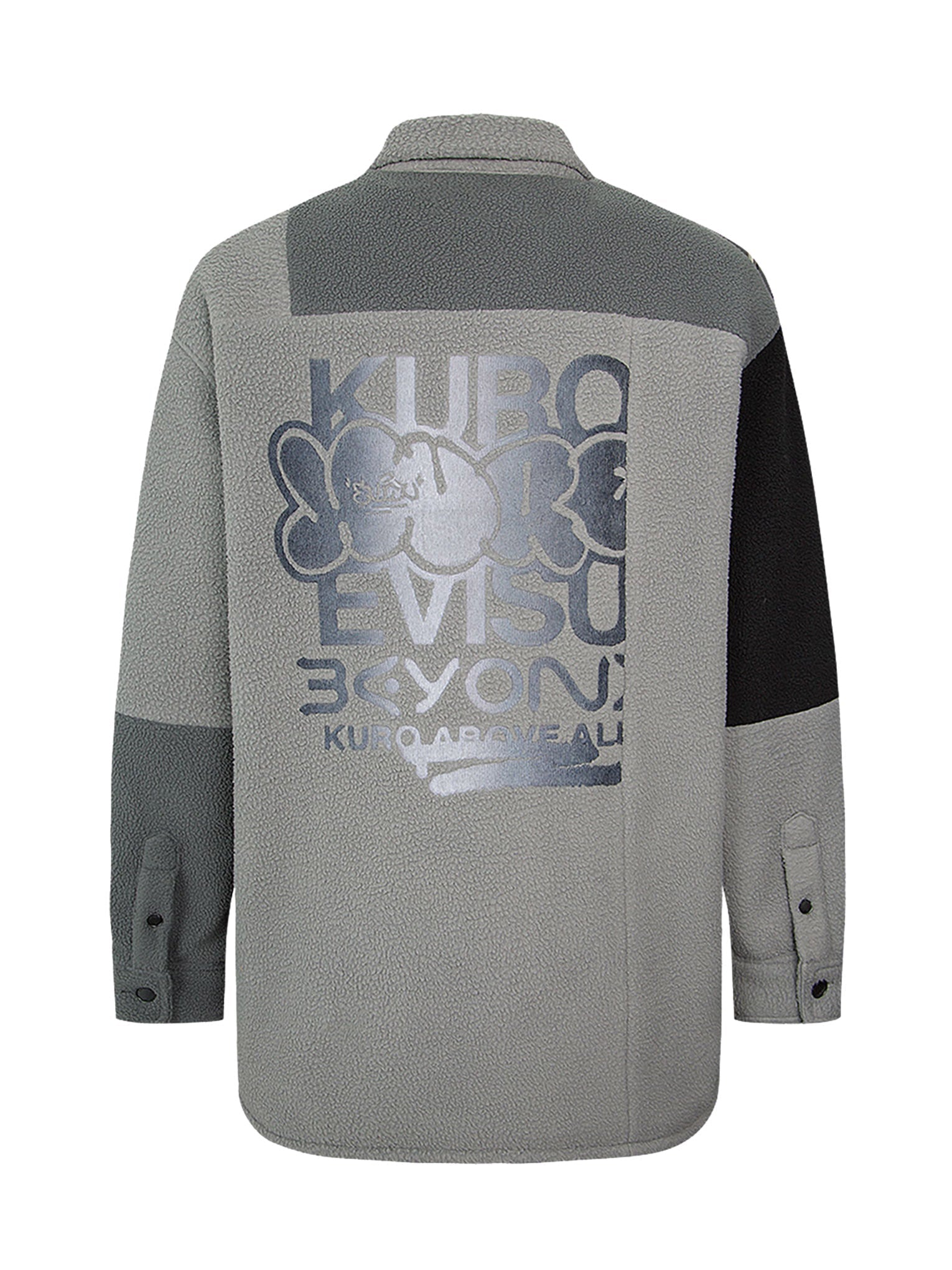 Colorblock Fleece Shirt Jacket for Men & Women | Warm Winter Layering Piece | Casual Outdoor & Indoor Wear