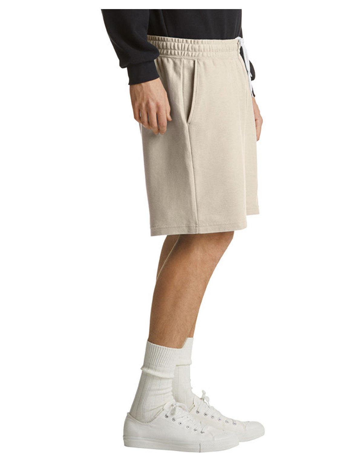 American Apparel 2PQ Unisex Pique Gym Shorts - Comfortable Athletic Workout Shorts for Men & Women - Perfect for Running, Yoga, Gym and Casual Wear