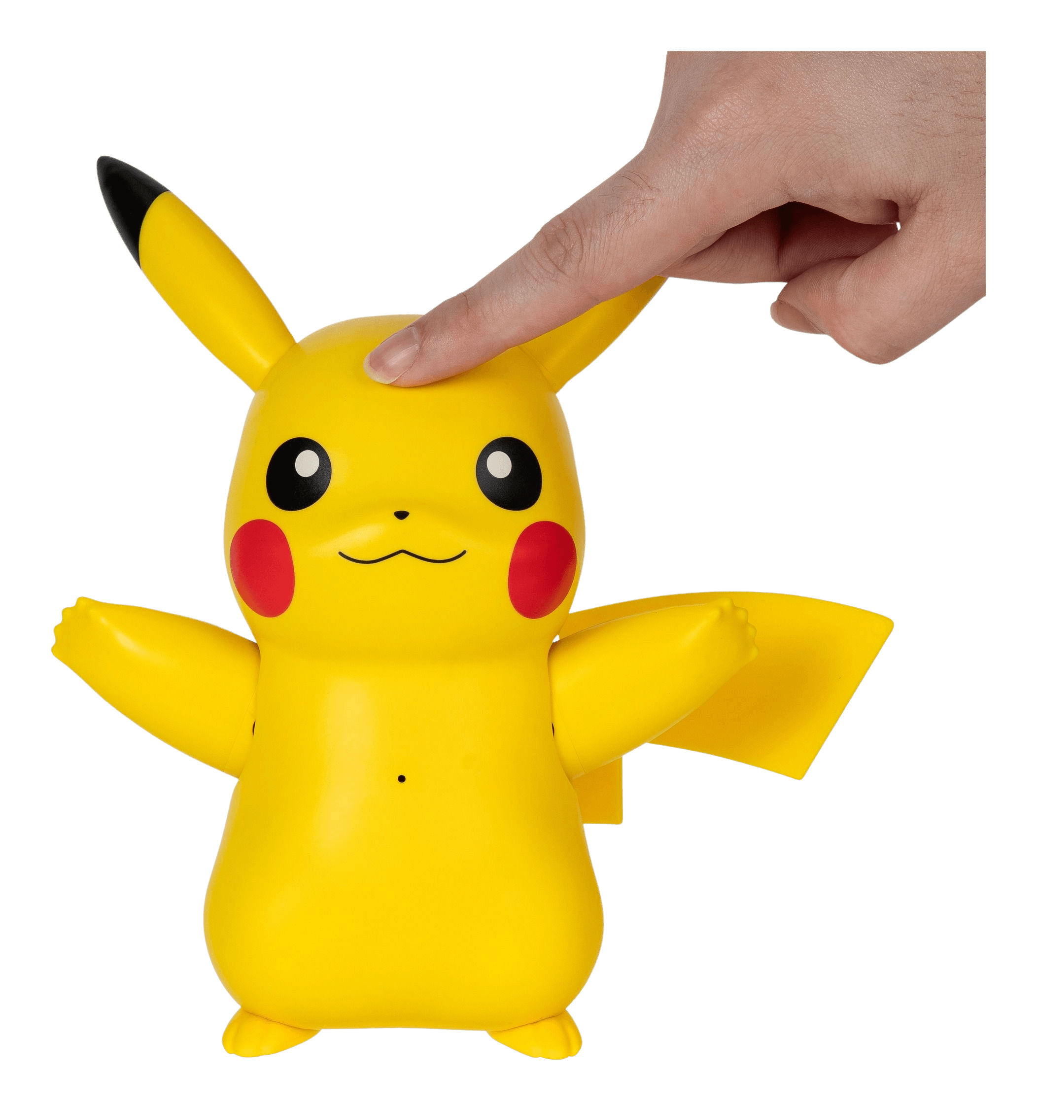 Jazwares Pokemon Figure - Train & Play Deluxe Pikachu Action Figure | Official Pokemon Collectible Toy for Kids & Fans | Perfect for Playtime, Display & Gifts