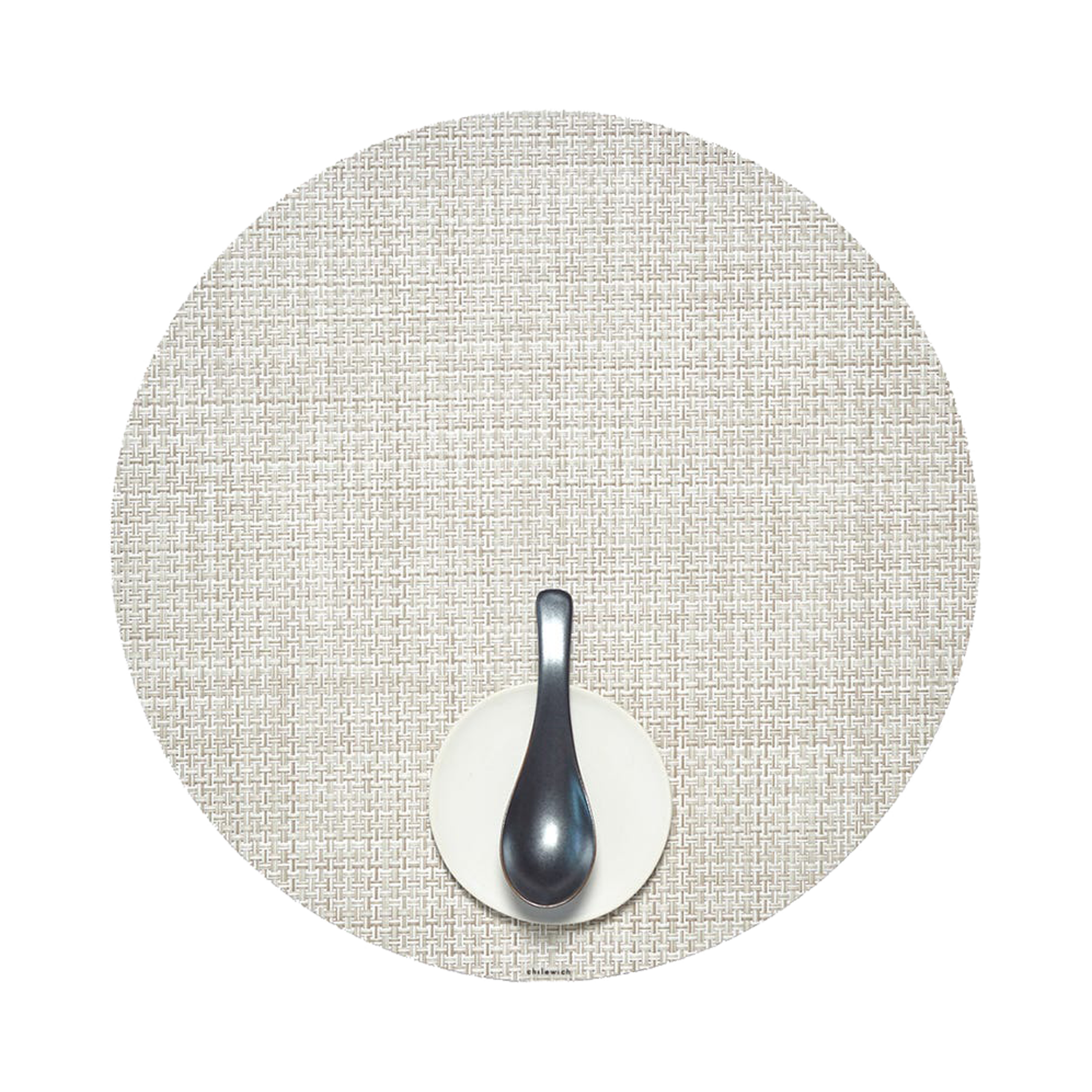 Basketweave Round Placemats Set of 4 - Natural Woven Table Mats for Dining, Kitchen, or Party Decor - Durable & Stylish Home Accessories