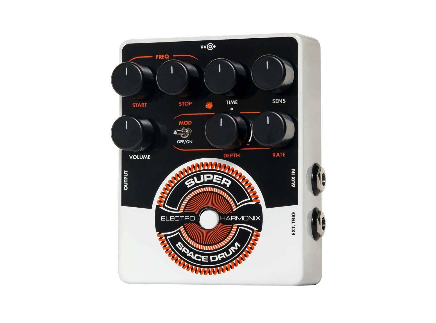 Electro-Harmonix Super Space Drum Analog Drum Synthesizer Pedal - Vintage Drum Machine Effects for Live Performances & Studio Recording
