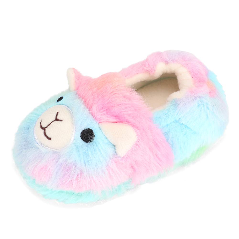 Cartoon Animal Slippers for Girls - Warm Winter Plush House Shoes for Toddlers & Little Kids | Cozy Indoor & Home Wear for Cold Weather