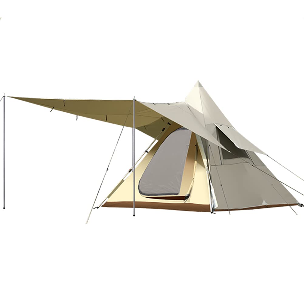 Portable Waterproof UV Protection Sun Shelter Outdoor Tipi Tent with Carry Bag for Camping, Hiking, Climbing & Travel - Perfect for Beach, Picnics, and Backyard Adventures