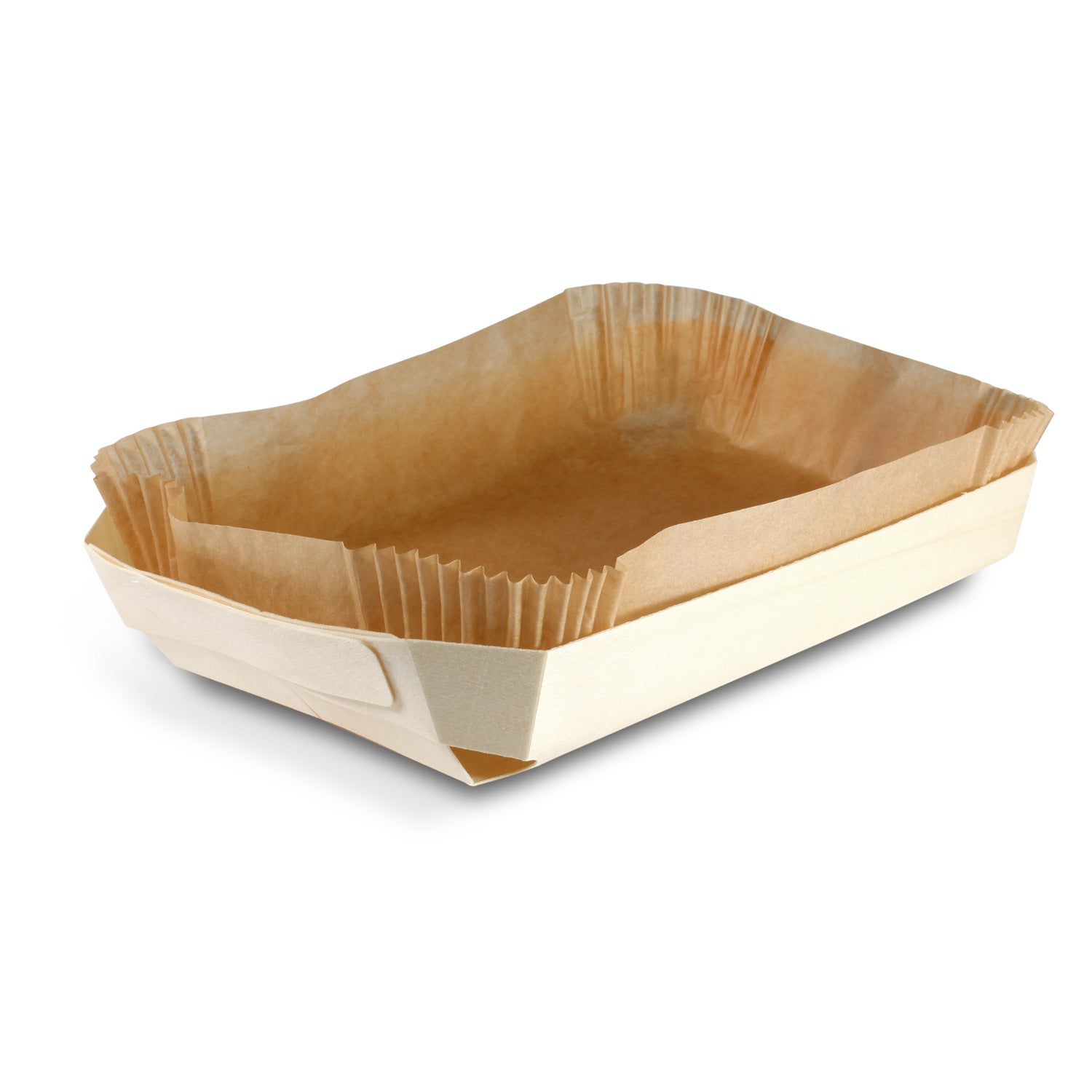 Tree Choice 9.6 x 6 x 1.5 Inch Non-Stick Baking Molds with 100 Parchment Liners - Perfect for Cookies, Brownies & Sheet Cakes - Commercial & Home Baking Supplies