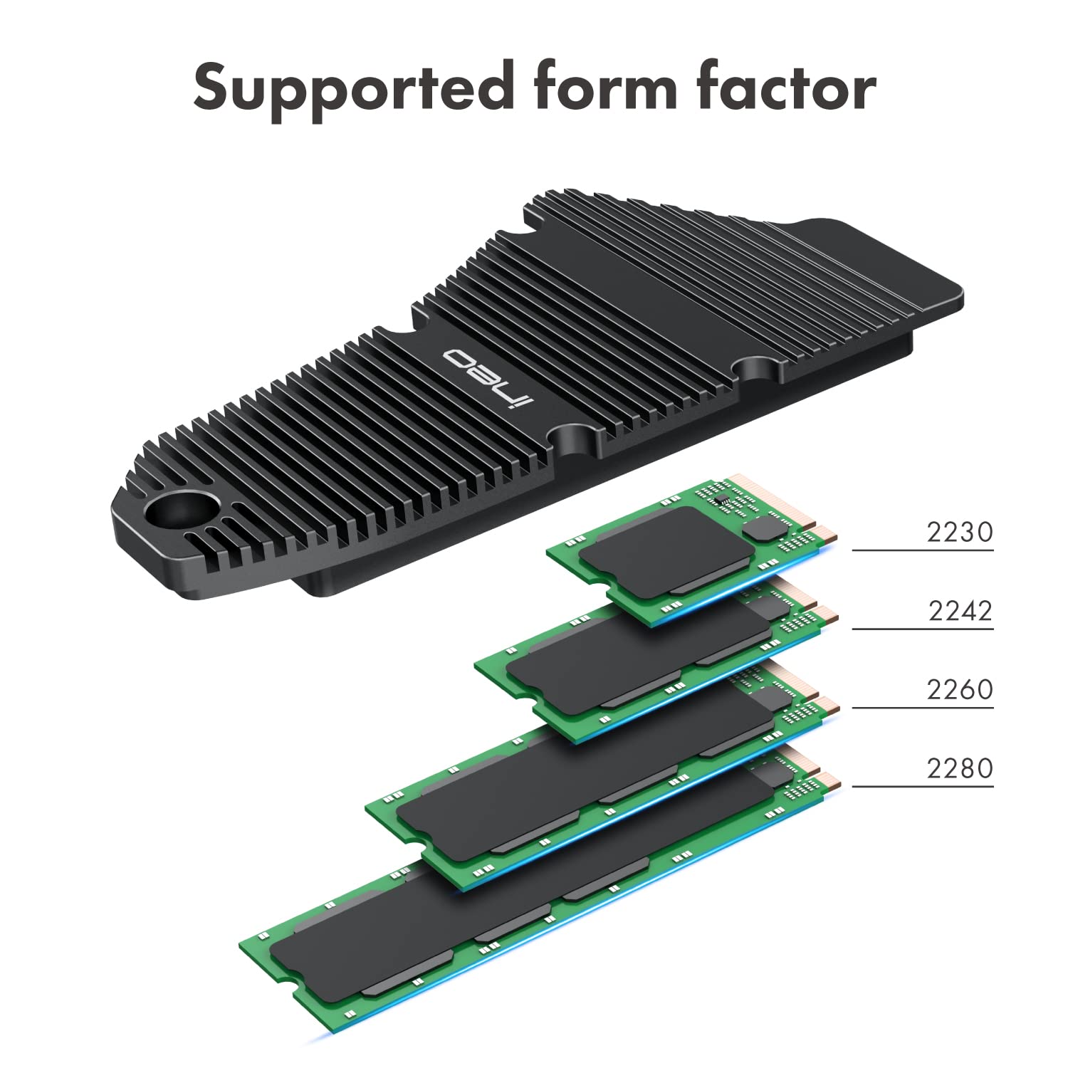 PS5 Dust-Proof Heatsink for M.2 NVME SSD - Premium Magnesium Aluminum Alloy Cooling Solution with Pure Copper Strip | Compatible with PS5 (Not PS5 Slim) | Perfect for Gaming, 4K Streaming & Extended Play Sessions