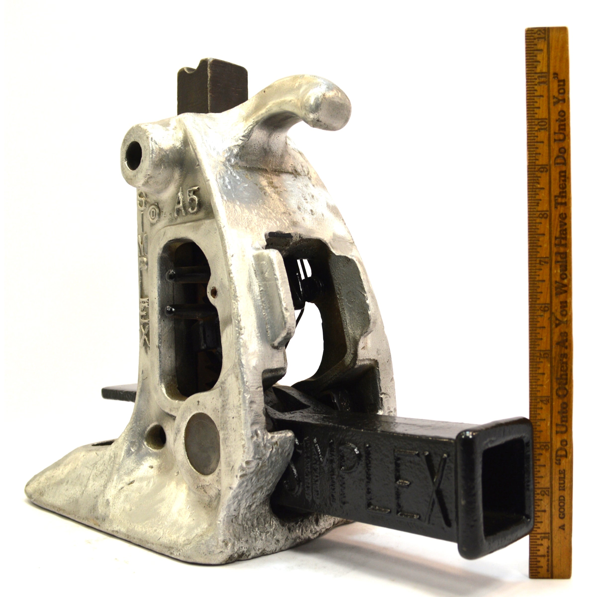 15 Ton Fully Restored SIMPLEX A5 Short Railroad Jack by TEMPLETON KENLY & CO - Heavy Duty Railway Maintenance Tool for Track Repair & Construction