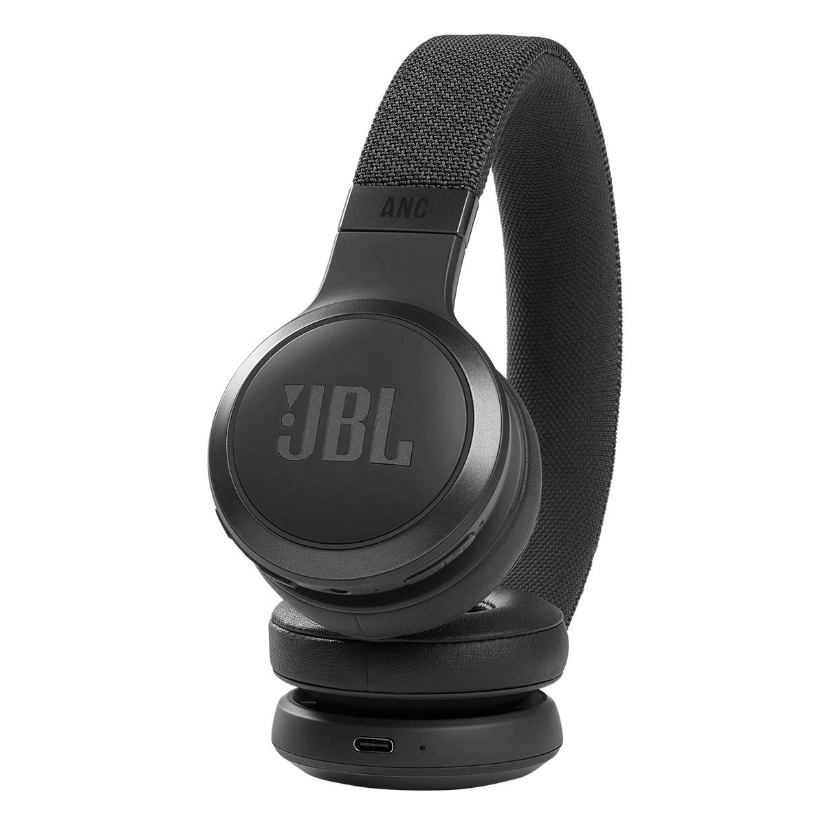 JBL Live 460NC Wireless On-Ear Noise Cancelling Headphones - 50H Battery, Voice Assistant, Bluetooth 5.0 for Travel & Office | JBL Go 3 Portable Bluetooth Speaker - Waterproof, 5H Playtime for Outdoor & Pool Party (Black)