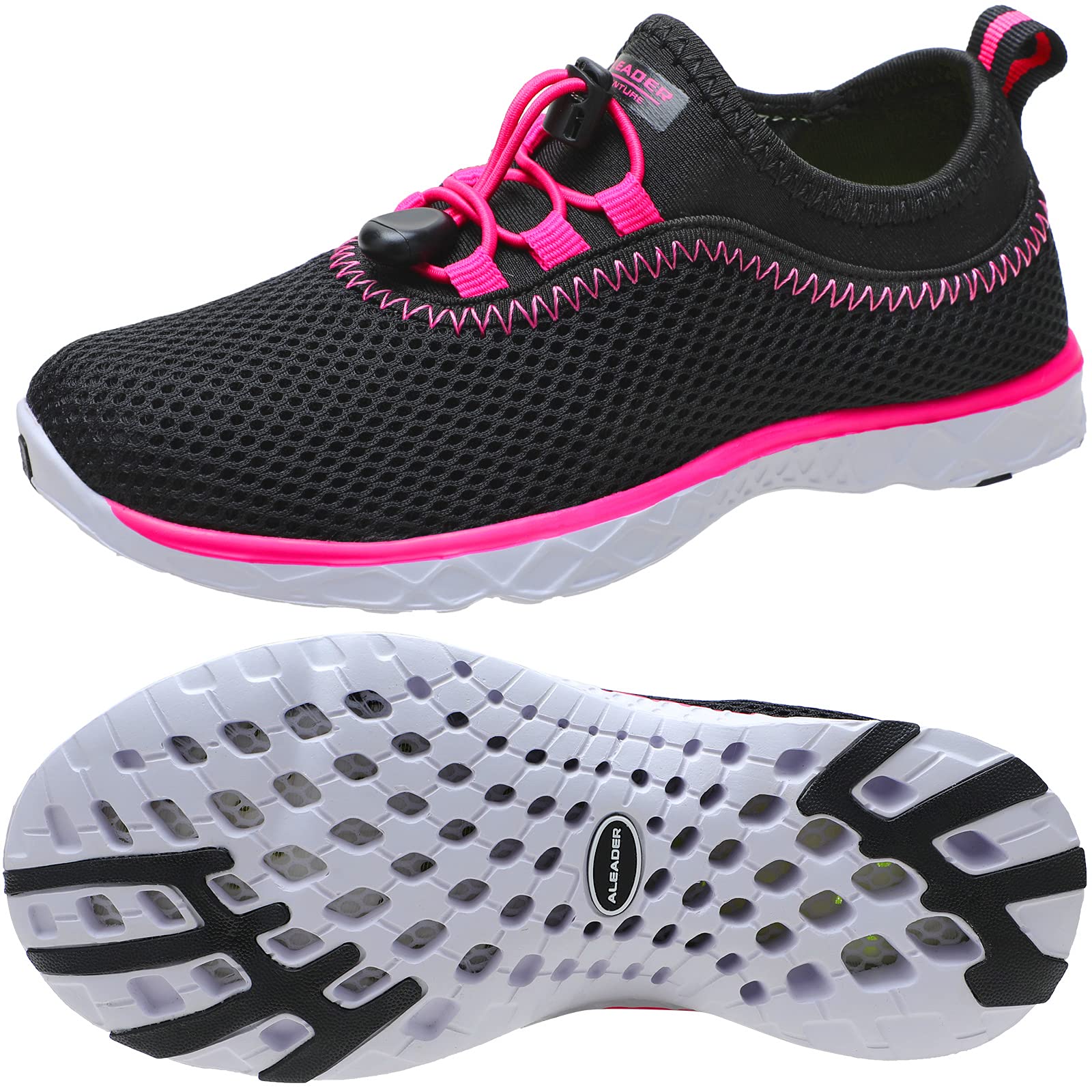 ALEADER Quick Dry Water Shoes for Kids - Slip On Toddler, Little Kid & Big Kid Sizes - Perfect for Beach, Pool & Outdoor Water Activities