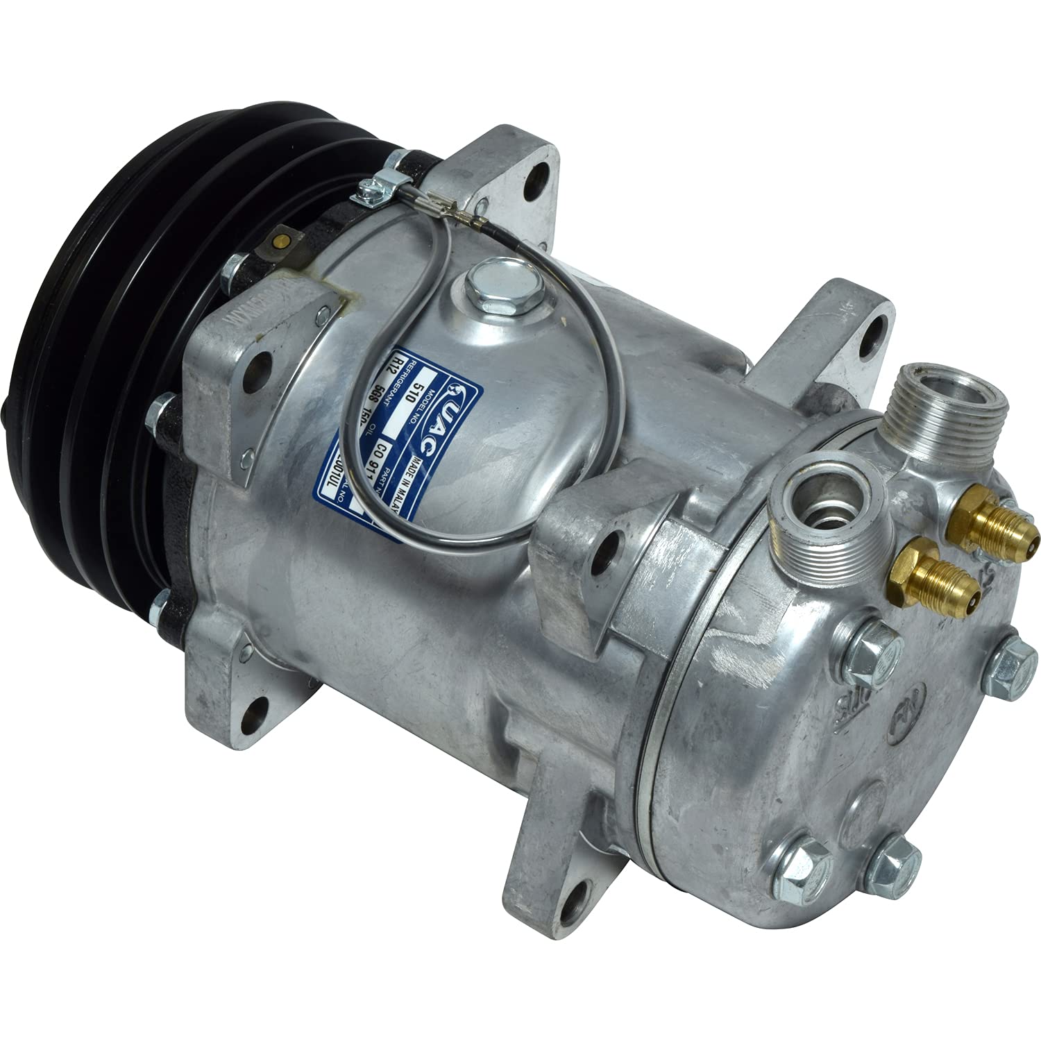 Universal Air Conditioner CO 9114DC A/C Compressor - High Performance Replacement for Car AC Systems - Perfect for DIY Auto Repair & Summer Cooling Maintenance