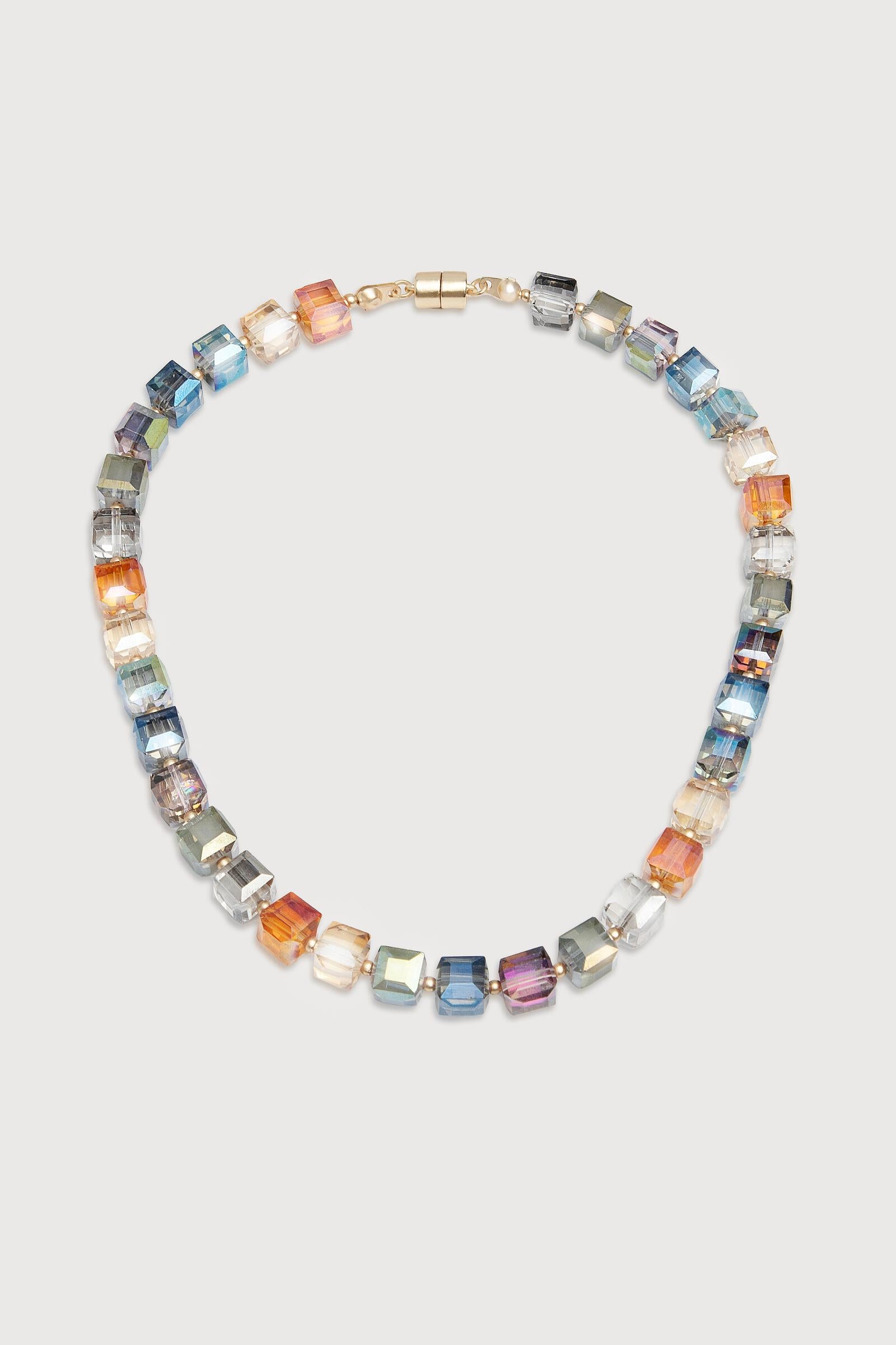 Elegant Bead and Stone Statement Necklace for Women | Handmade Boho Jewelry | Perfect for Parties, Weddings & Special Occasions