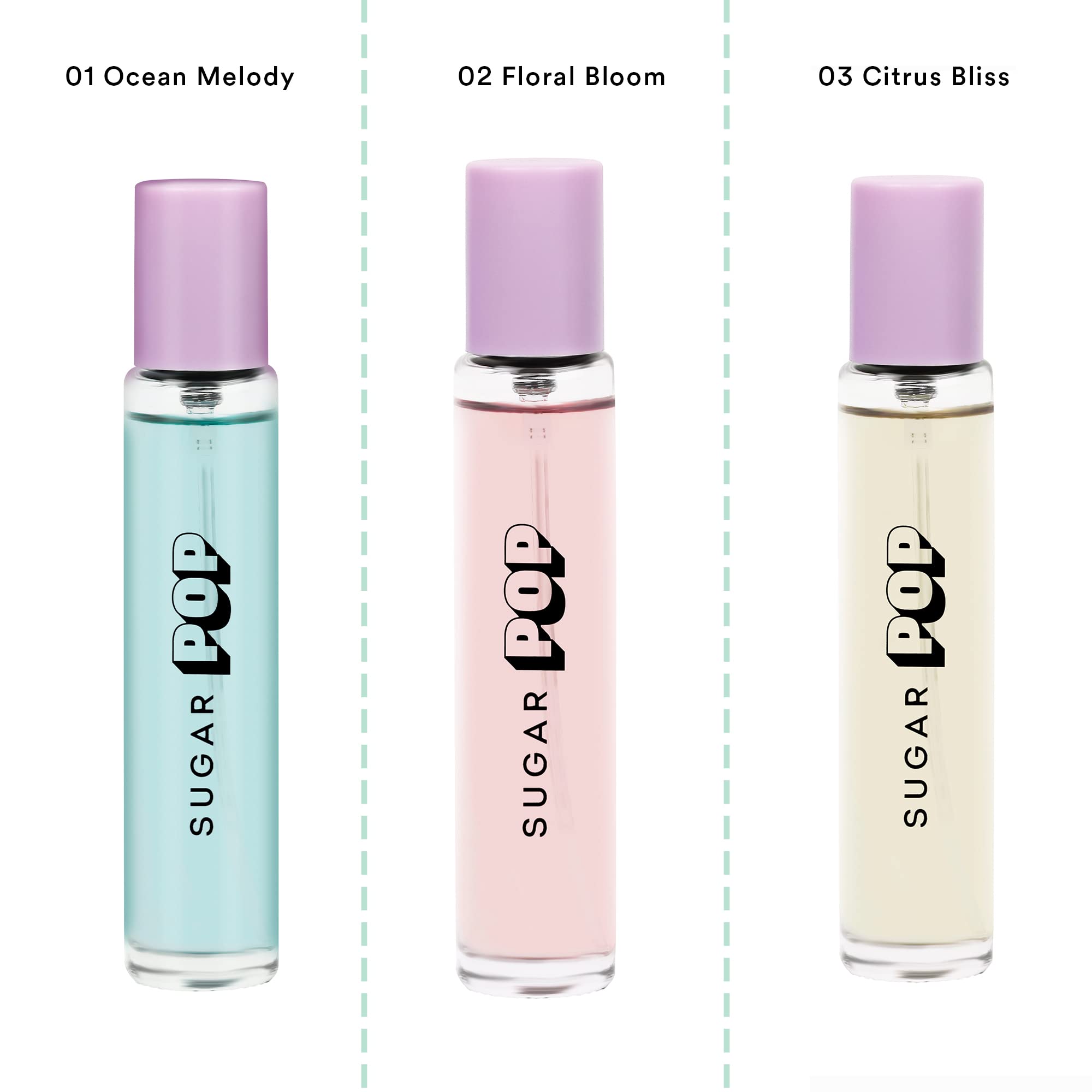 SUGAR POP Intense Liquid Perfume for Women - Floral Bloom with Floral-Fruity Notes, Long Lasting 16 Hours, Hypoallergenic & Skin Friendly, 15ml Travel Size Pocket Perfume - Perfect for Daily Wear, Office, Date Night & Special Occasions