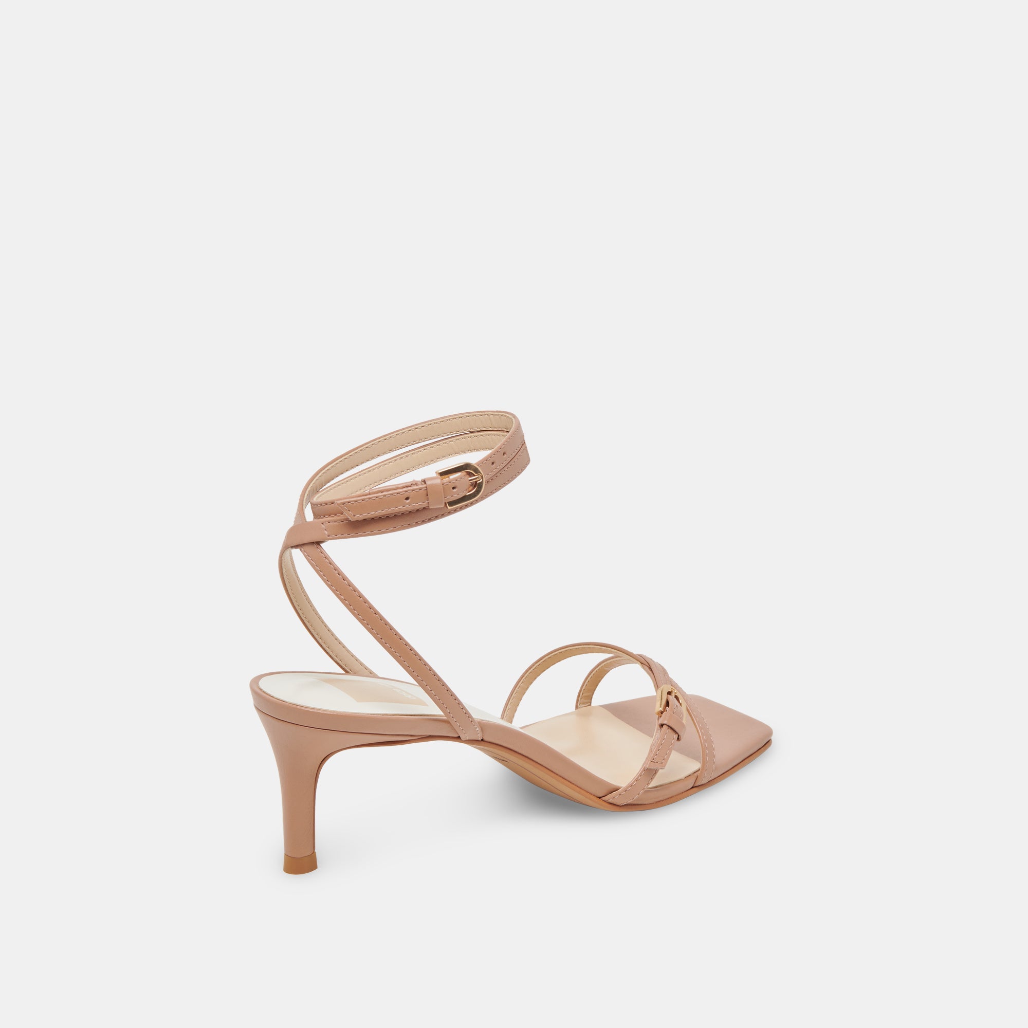 BAMBY Women's Whiskey Leather High Heels - Stylish & Comfortable Pumps for Party, Wedding & Evening Events