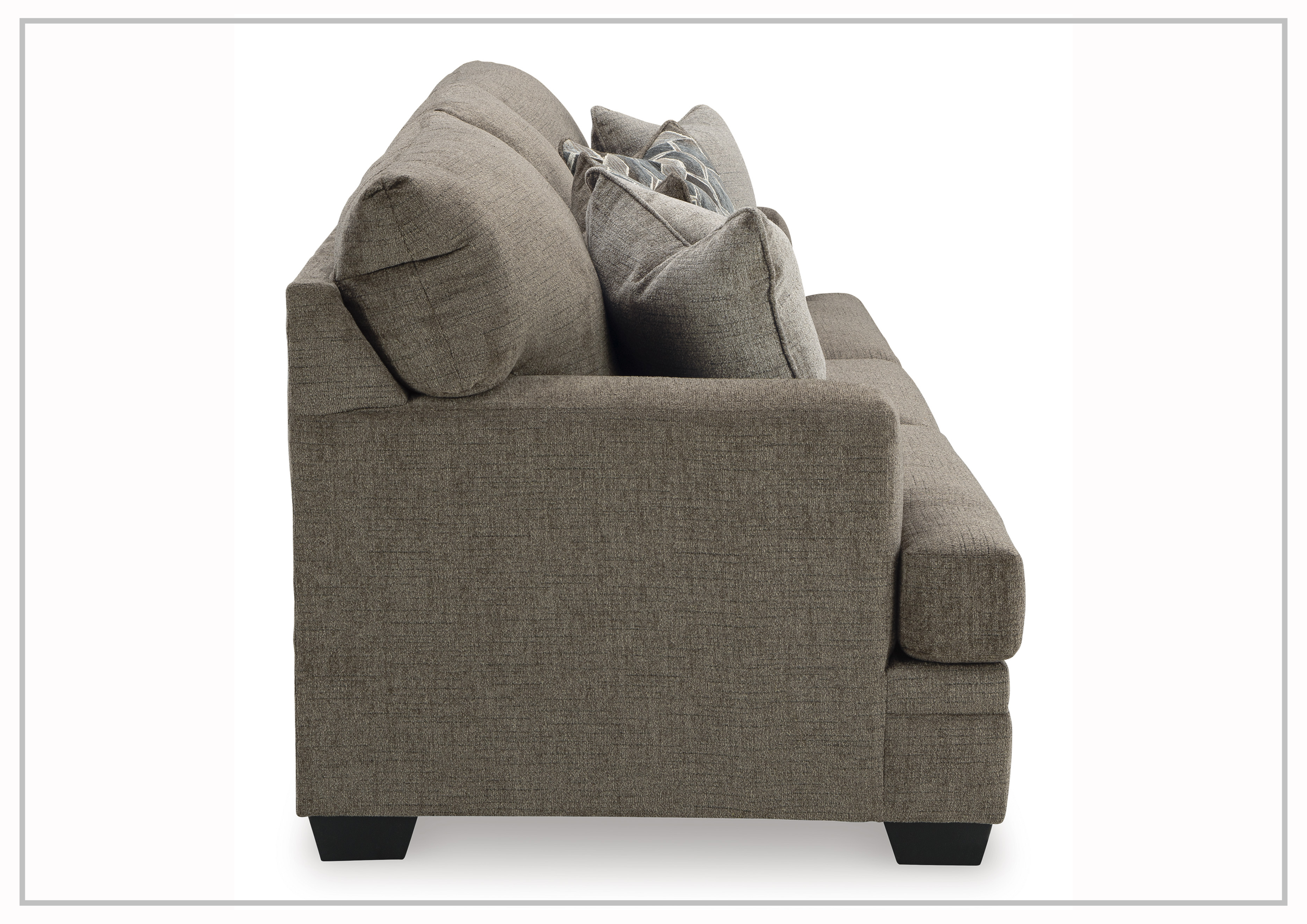 Gio Italia Seabrook 3-Seater Queen Sofa Bed with Taupe Upholstery - Convertible Sleeper Sofa for Living Room, Guest Room & Small Spaces