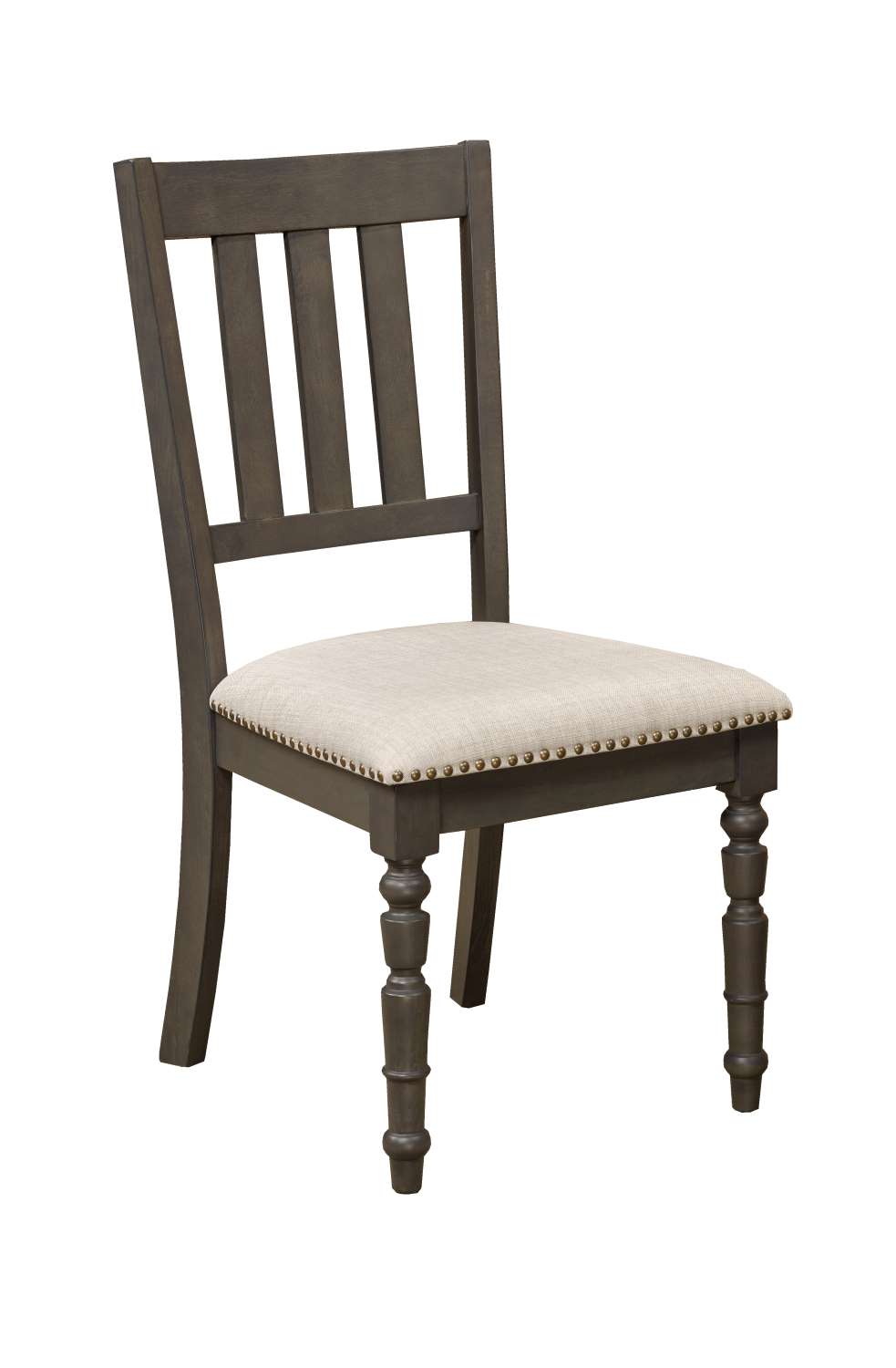 Claudia Dining Chair - Modern Brown & Beige Upholstered Side Chair for Kitchen, Dining Room, Office | Comfortable & Stylish Seating Solution for Home Decor