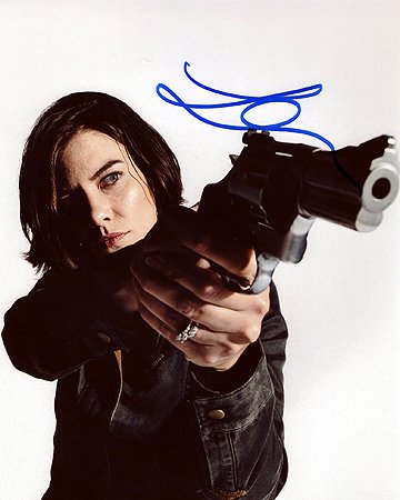 Authentic Lauren Cohan (The Walking Dead) 8x10 Signed Photo - In-Person Autograph - Collectible Memorabilia for Fans - Perfect for Home Display, Office Decor, or Gift for TV Show Enthusiasts