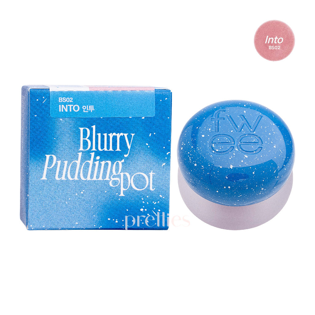 Fwee Lip & Cheek Blurry Pudding Pot 5g - Cool Busan Moment Tint for Natural Makeup Look | Perfect for Daily Wear, Date Night & Selfie Moments